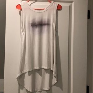 White tank top